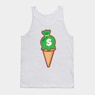 Money Cone Tank Top